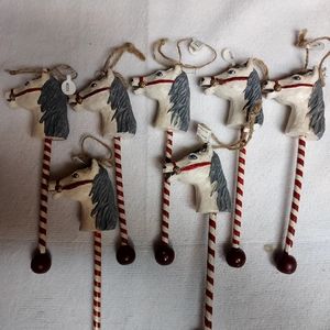 Kurt S Adler Horse Ornaments 7